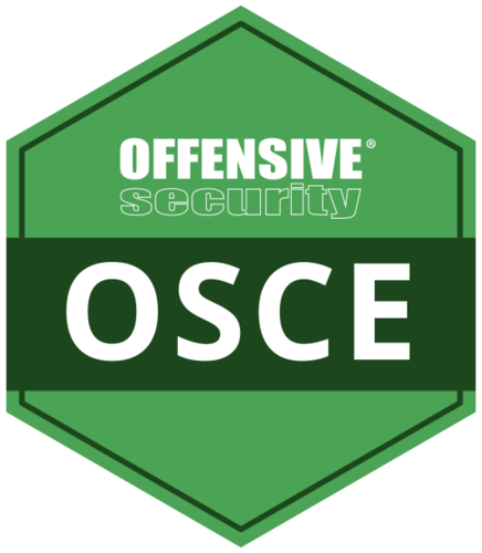 Offensive Security Certified Expert (OSCE) - Credly